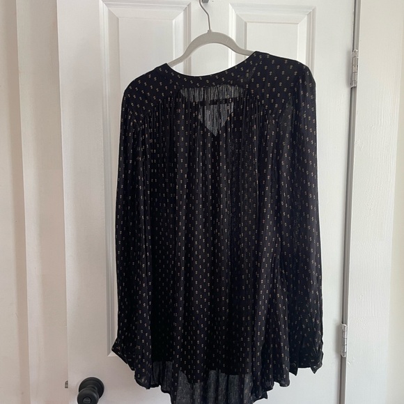 Free people floral blouse, never worn, sz S - Picture 5 of 8